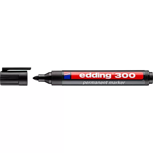 Marker Edding 300 permanent fekete
