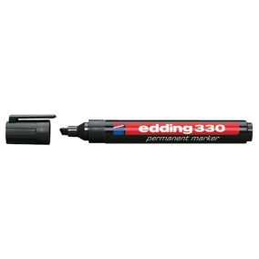 Marker Edding 330 permanent fekete Marker Edding 330 permanent fekete