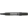 Marker Permanent 12 vágott fekete