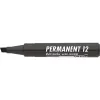 Marker Permanent 12 vágott fekete