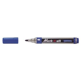 Marker Stabilo Mark-4-all 1.5-2.5 mm permanent kerek kék Marker Stabilo Mark-4-all 1.5-2.5 mm permanent kerek kék