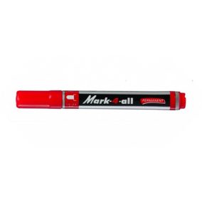 Marker Stabilo Mark-4-all 1.5-2.5 mm permanent kerek piros Marker Stabilo Mark-4-all 1.5-2.5 mm permanent kerek piros