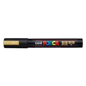 Marker Uni dekor Posca PC-5M Arany 1,8-2,2 mm Marker Uni dekor Posca PC-5M Arany 1,8-2,2 mm