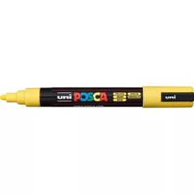 Marker Uni dekor Posca PC-5M sárga 1,8-2,5 mm