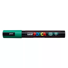 Marker Uni dekor Posca PC-5M zöld 1,8-2,5 mm
