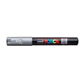 Marker Uni dekor Posca PC-1M Ezüst 0,7 mm Marker Uni dekor Posca PC-1M Ezüst 0,7 mm
