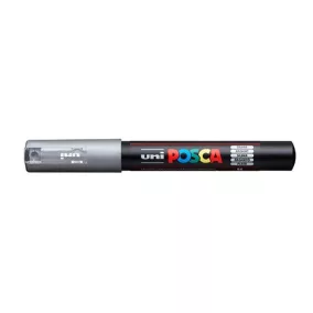 Marker Uni dekor Posca PC-1M Ezüst 0,7 mm