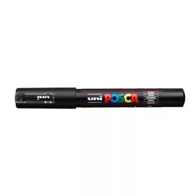 Marker Uni dekor Posca PC-1M Fekete 0,7 mm