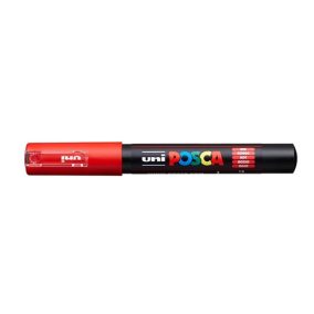 Marker Uni dekor Posca PC-1M Piros 0,7 mm Marker Uni dekor Posca PC-1M Piros 0,7 mm