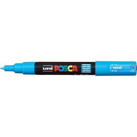 Marker Uni dekor Posca PC-1M Világoskék 0,7 mm Marker Uni dekor Posca PC-1M Világoskék 0,7 mm