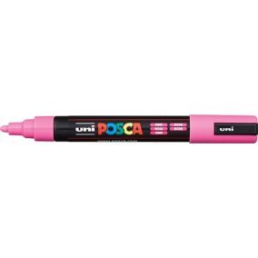 Marker Uni dekor Posca PC-5M Rózsaszín 1,8-2,2 mm Marker Uni dekor Posca PC-5M Rózsaszín 1,8-2,2 mm