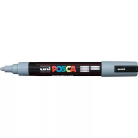 Marker Uni dekor Posca PC-5M szürke 1,8-2,5 mm