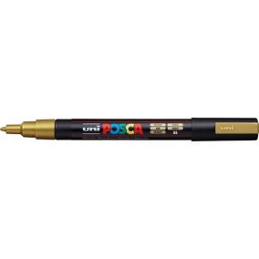 Marker Uni dekor Posca PC-3M Arany 0,9-1,3 mm Marker Uni dekor Posca PC-3M Arany 0,9-1,3 mm
