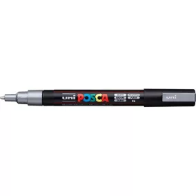 Marker Uni dekor Posca PC-3M Ezüst 0,9-1,3 mm