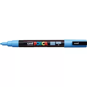 Marker Uni dekor Posca PC-3M Égszínkék 0,9-1,3 mm