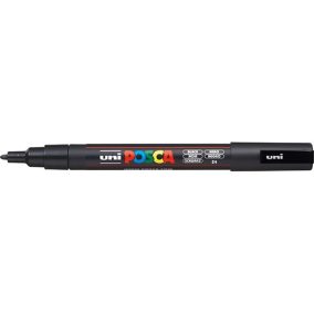 Marker Uni dekor Posca PC-3M Fekete 0,9-1,3 mm Marker Uni dekor Posca PC-3M Fekete 0,9-1,3 mm