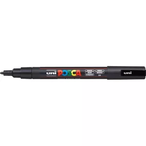 Marker Uni dekor Posca PC-3M Fekete 0,9-1,3 mm