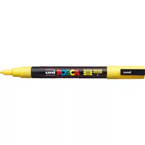 Marker Uni dekor Posca PC-3M Sárga 0,9-1,3 mm