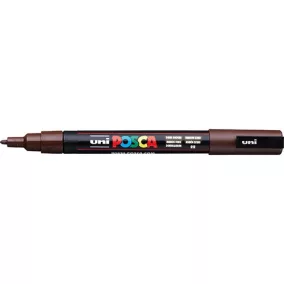 Marker Uni dekor Posca PC-3M Sötét barna 0,9-1,3 mm