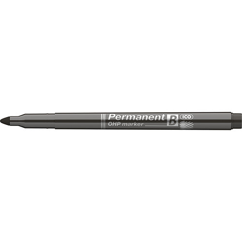 Marker Ico OHP permanent B fekete