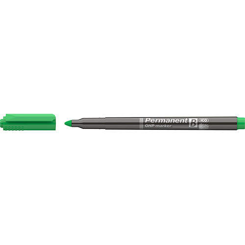 Marker Ico OHP permanent B zöld