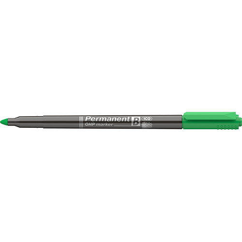 Marker Ico OHP permanent B zöld