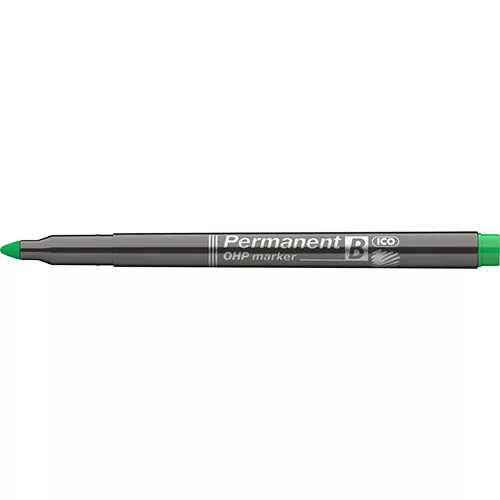 Marker Ico OHP permanent B zöld
