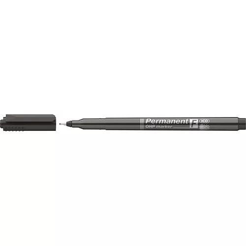 Marker Ico OHP permanent F fekete