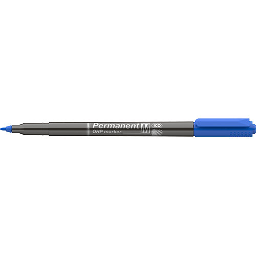 Marker Ico OHP permanent M kék