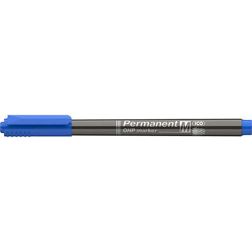 Marker Ico OHP permanent M kék