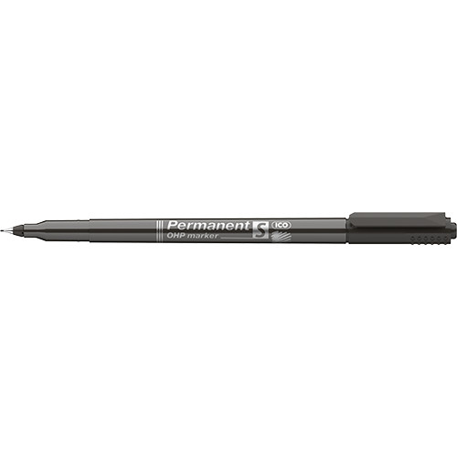 Marker Ico OHP permanent S fekete
