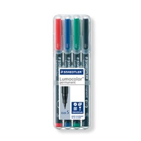 Marker Staedtler Lumocolor permanent S 4 db-os klt. Marker Staedtler Lumocolor permanent S 4 db-os klt.