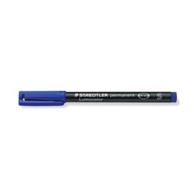 Marker Staedtler Lumocolor permanent S kék Marker Staedtler Lumocolor permanent S kék