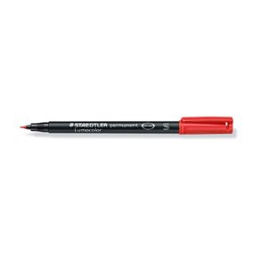 Marker Staedtler Lumocolor permanent S piros Marker Staedtler Lumocolor permanent S piros