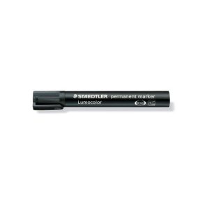 Marker Staedtler Lumocolor permanent vágott fekete Marker Staedtler Lumocolor permanent vágott fekete