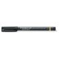 Marker Staedtler Lumocolor permanent S fekete speciális