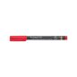 Marker Staedtler Lumocolor permanent F piros speciális