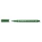 Marker Staedtler dekor 1-2 mm kerek hegyű metálzöld