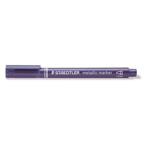 Marker Staedtler dekor 1-2 mm kerek hegyű metál lila Marker Staedtler dekor 1-2 mm kerek hegyű metál lila