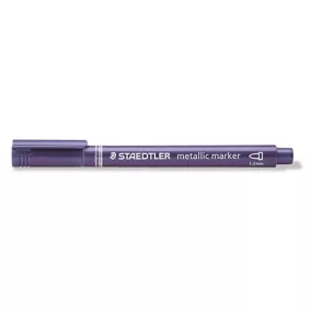Marker Staedtler dekor 1-2 mm kerek hegyű metál lila