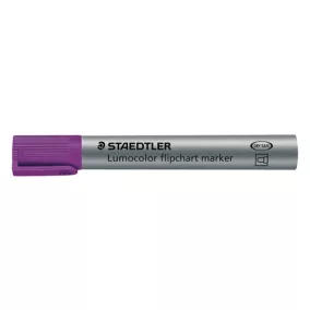 Táblamarker Staedtler Lumocolor flipchart kerek lila