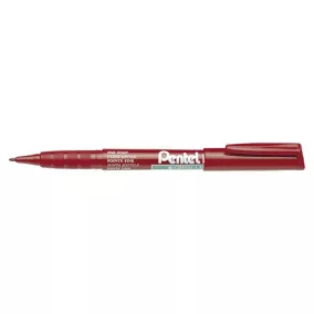 Marker Pentel NMS50-B permanent 2 mm piros