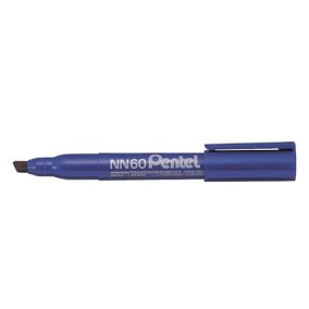 Marker Pentel NN60-C permanent vágott 3.9-5.8 mm kék Marker Pentel NN60-C permanent vágott 3.9-5.8 mm kék
