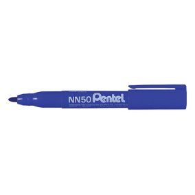Marker Pentel NN50-C permanent kerek 5.0 mm kék Marker Pentel NN50-C permanent kerek 5.0 mm kék