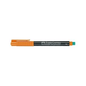 Marker Faber-Castell permanent F narancssárga Marker Faber-Castell permanent F narancssárga