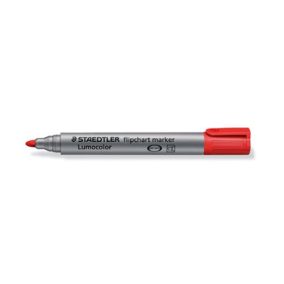 Táblamarker Staedtler Lumocolor flipchart kerek piros Táblamarker Staedtler Lumocolor flipchart kerek piros