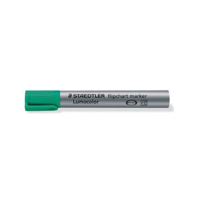 Táblamarker Staedtler Lumocolor flipchart kerek zöld Táblamarker Staedtler Lumocolor flipchart kerek zöld