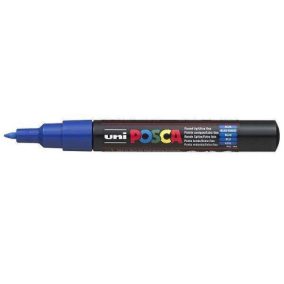 Marker Uni dekor Posca PC-1MR Metál kék 0,7 mm Marker Uni dekor Posca PC-1MR Metál kék 0,7 mm