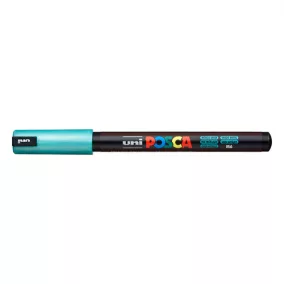 Marker Uni dekor Posca PC-1MR Metál zöld 0,7 mm