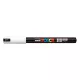 Marker Uni dekor Posca PC-1MR fehér 0,7 mm